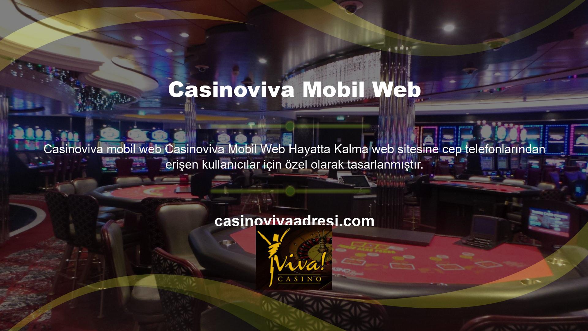 Casinoviva mobil web