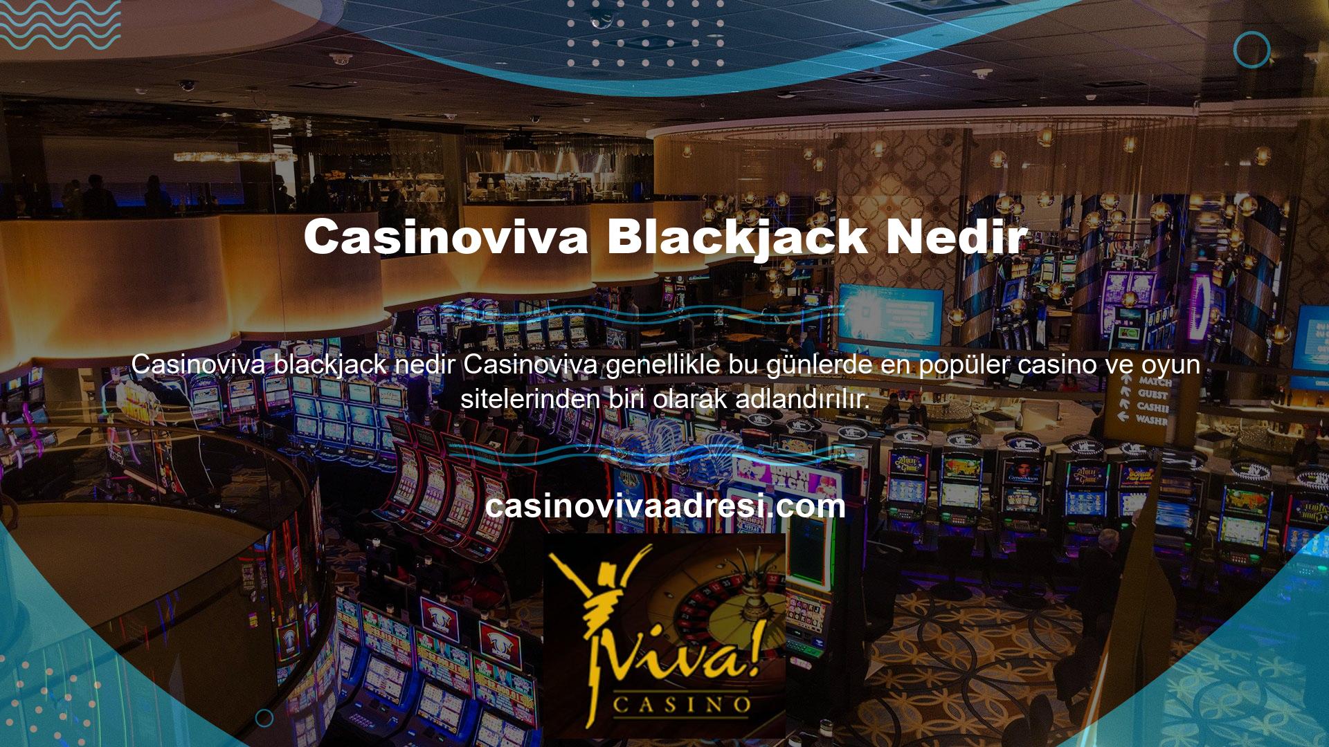 Casinoviva, yüzlerce farklı spor bahsi ve casino oyunu oynayarak para kazanmak isteyenlerin uğrak yeridir