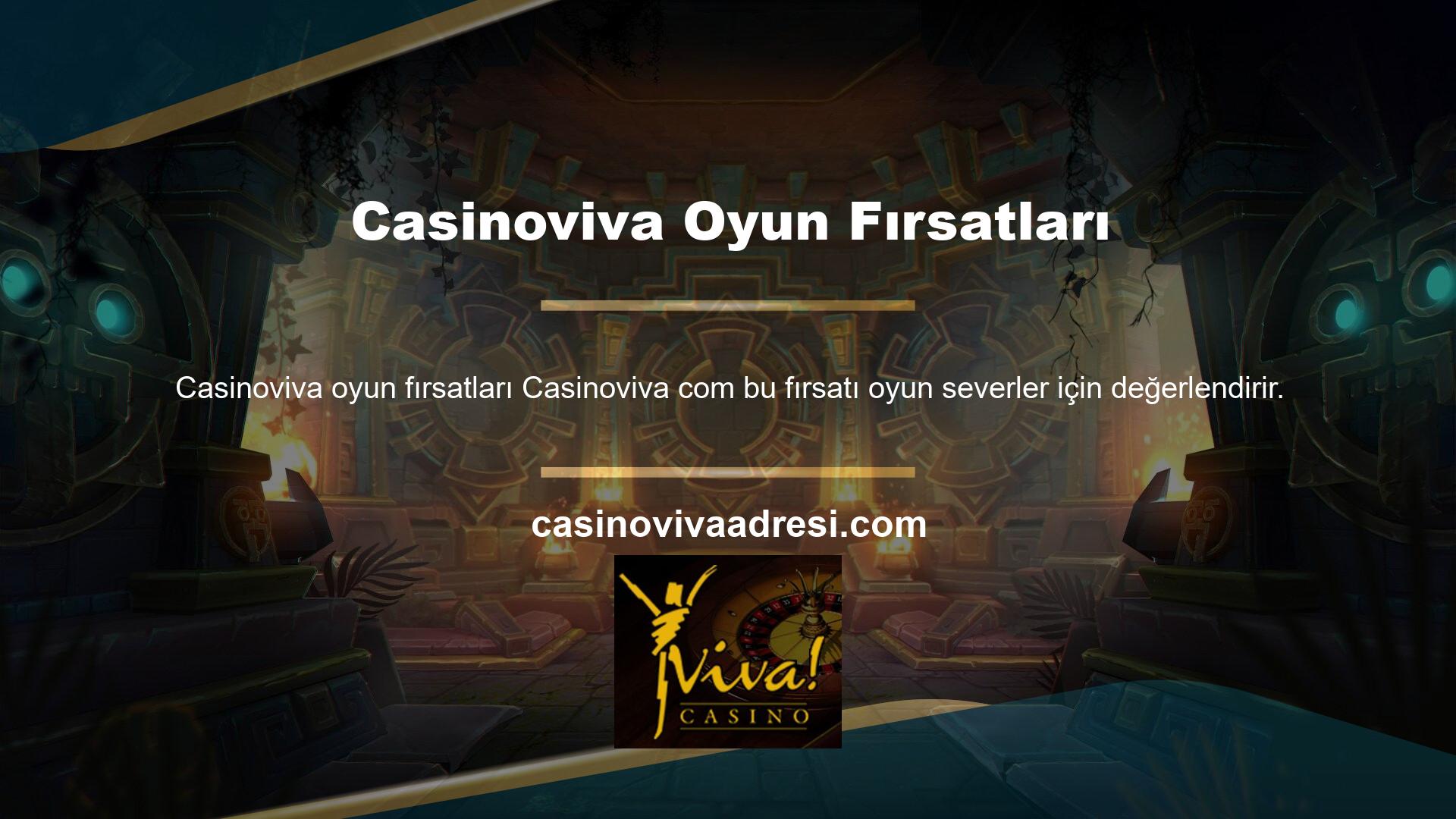 Casinoviva sosyal medya platformlarında yeni giriş uzantısı hakkında tüm bilgileri duyurdu